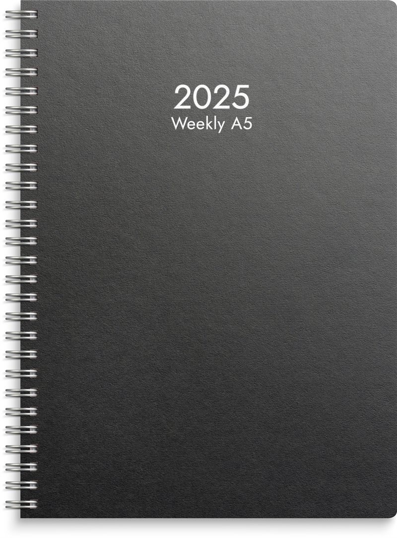 Kalender 2025 Weekly A5 refill