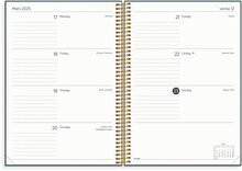 Kalender 24/25 Organizer & Notes